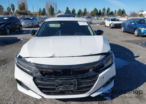 2022 Honda Accord Sport Special Edition из США, поврежденный, VIN 1HGCV1F43NA062896